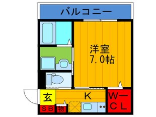 スプリングガーデンの物件間取画像